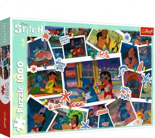 Puzzle 1000 dílků Lilo a Stitch Sladké vzpomínky