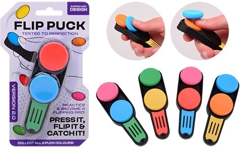 Postřehová antistresová hračka Flip-Puck