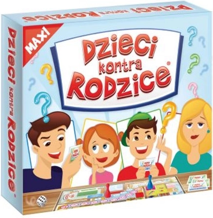 Děti kontra rodiče Maxi – rodinná vědomostní hra