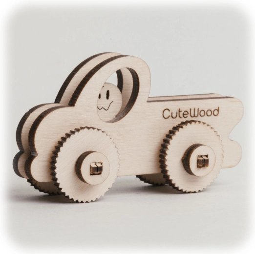 CuteWood dřevěné 3D puzzle Pick-up