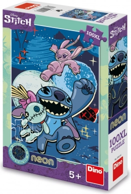 Puzzle Lilo & Stitch Neon 100 XXL Dílky
