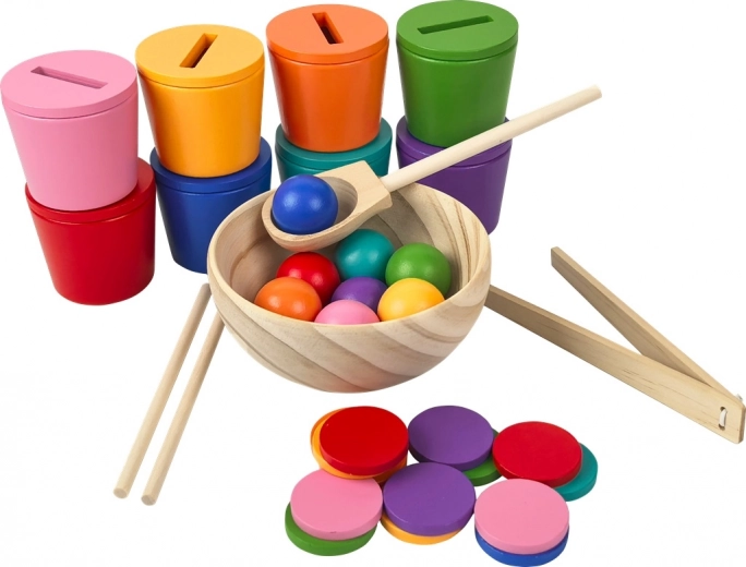 Třídění barev a rozvoj jemné motoriky