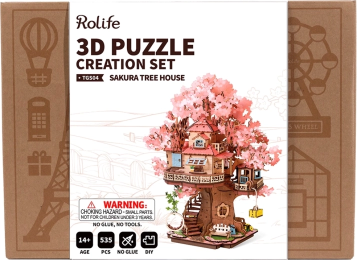 DIY sada bez lepidla – 535 dílků pro pokročilé