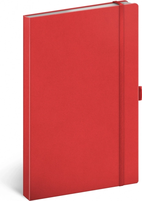 Notique notes tečkovaný červený 13 × 21 cm