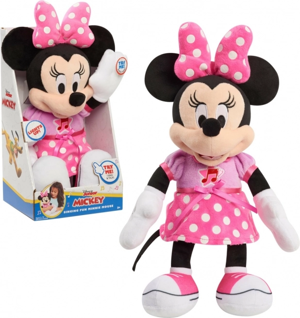 Zpívající plyšová Minnie Mouse