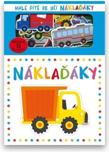 Kniha Puzzle Náklaďáky