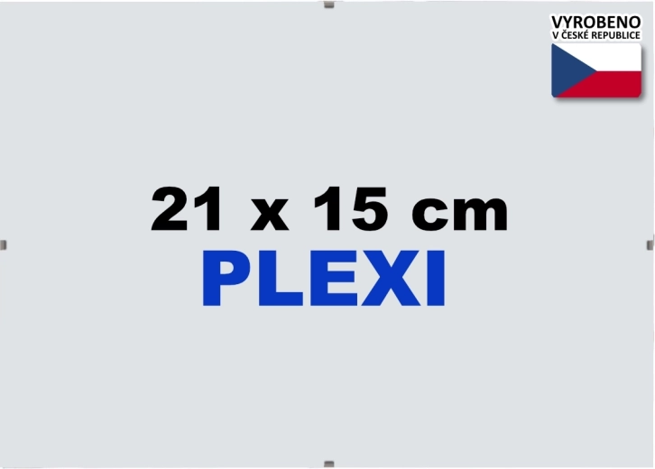 BFHM kliprám euroclip 21 × 15 cm (plexisklo)