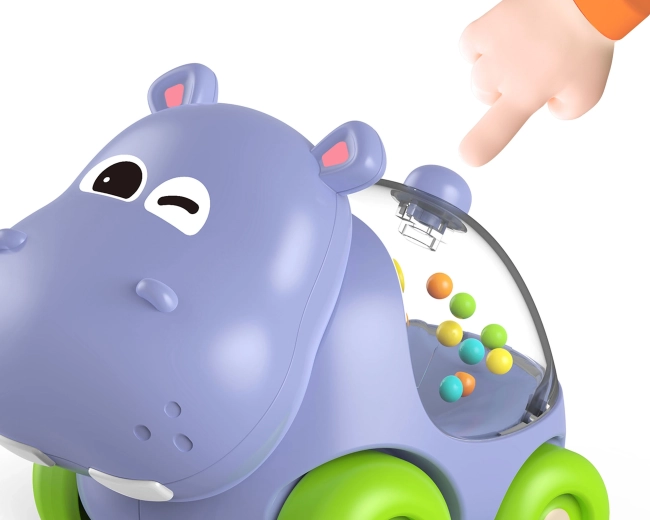 Barevné kuličky a chrastivé zvuky