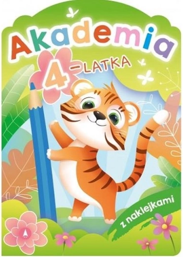 Akademia 4letého dítěte – vzdělávací knížka se samolepkami