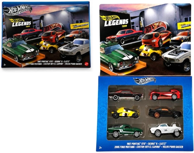 Hot Wheels sběratelská sada aut Legends Tour