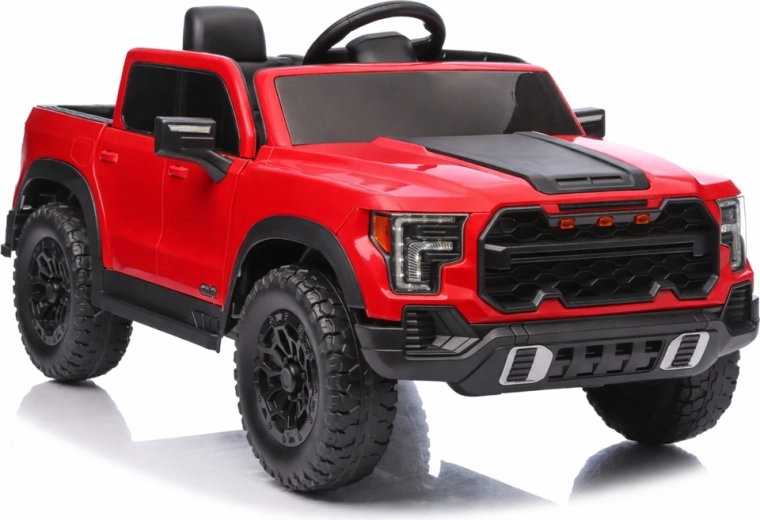 elektrické dětské auto 4x4, 12 v 7 ah, červené