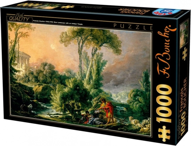 Puzzle Imaginární krajina 1000 dílků