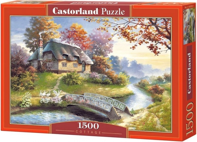 Puzzle Chalupa 1500 dílků CASTORLAND