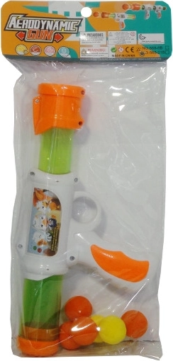 Plastiková pistole s pěnovými kuličkami