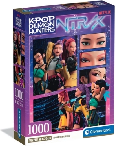 Clementoni puzzle K-Pop Demon Hunters 1000 dílků