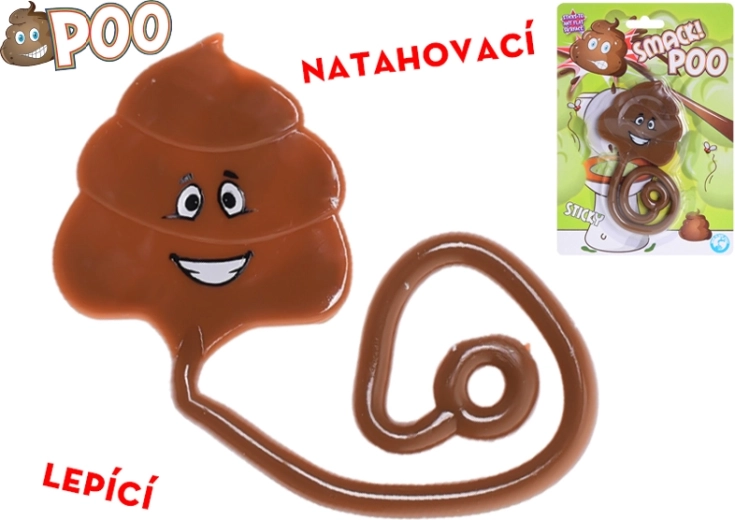 Lepicí a natahovací lejno 32 cm – legrační hračka pro děti