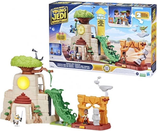 Herní set STAR WARS Tenoo Jedi Temple – chrám Jedi se světly a zvuky