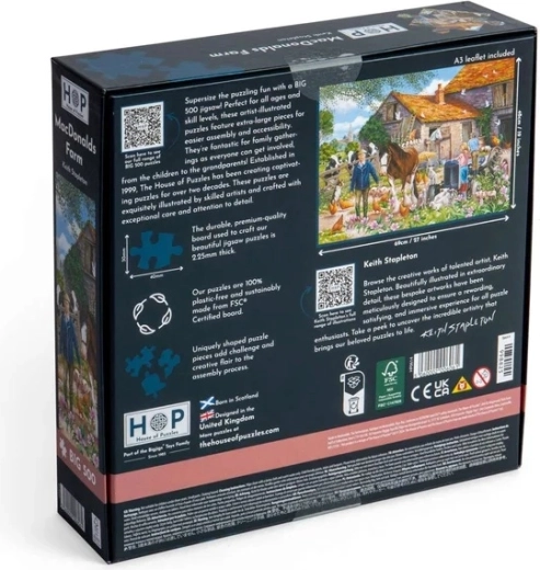 Kvalitní provedení House of Puzzles
