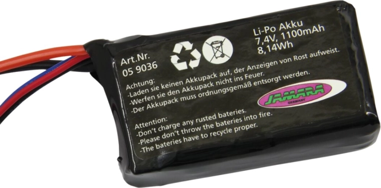 Akumulátorový pack Sparkle 7,4 V 1100 mAh