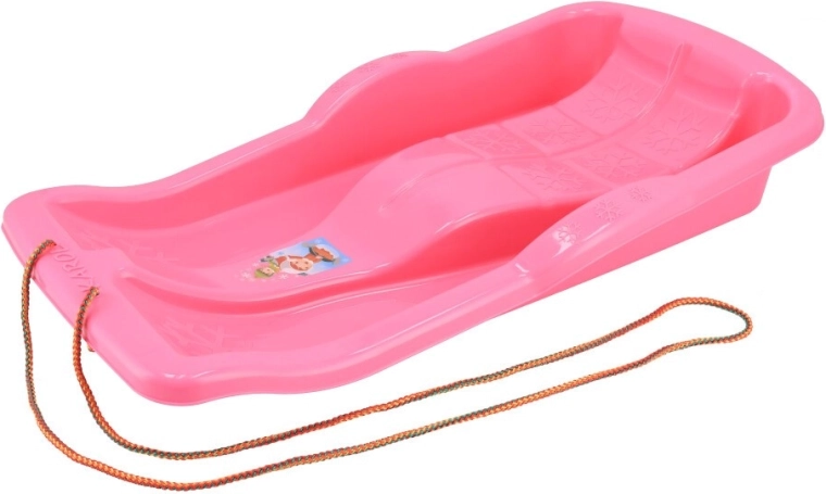Plastové boby Baby Mix Karol růžové