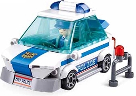Sluban Metropolis městská policejní hlídka stavebnice