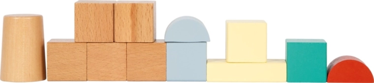 Kreativní stavění s různými tvary