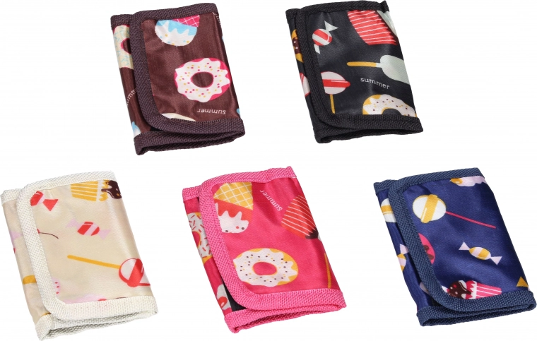 Stylová peněženka s kapsou na suchý zip