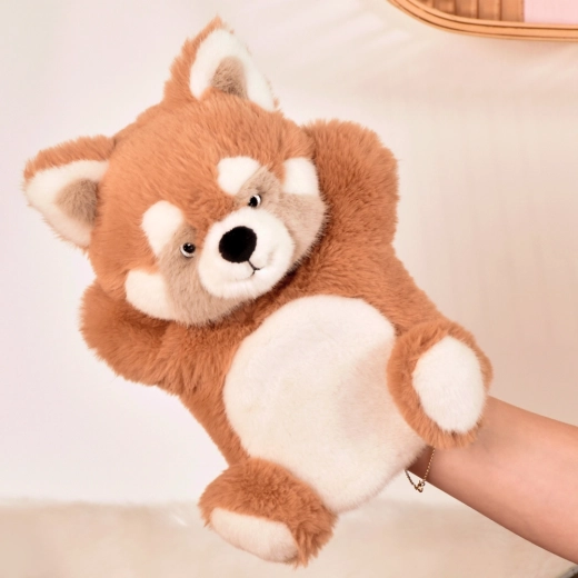 Histoire d’Ours plyšový maňásek Panda červená 24 cm