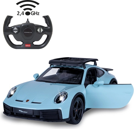 RC auto Porsche 911 Dakar 1:14 zelené