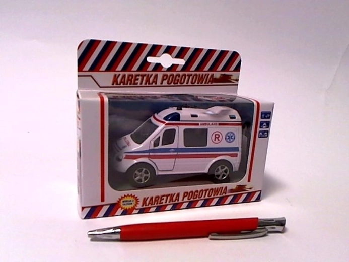 Ambulance van 11 cm se zvukem a světly