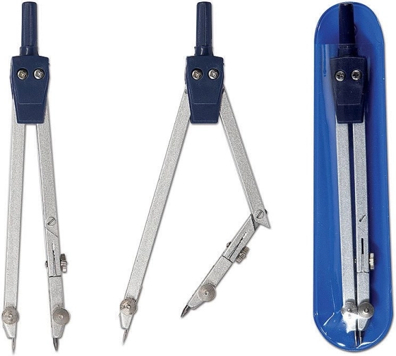 Kovové kružítko s pouzdrem 13 cm CONCORDE
