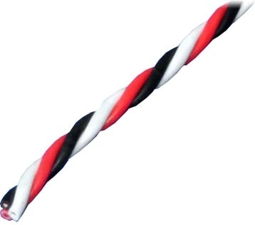 Třížilový servo kabel Futaba 3 × 0,33 mm - 1 m