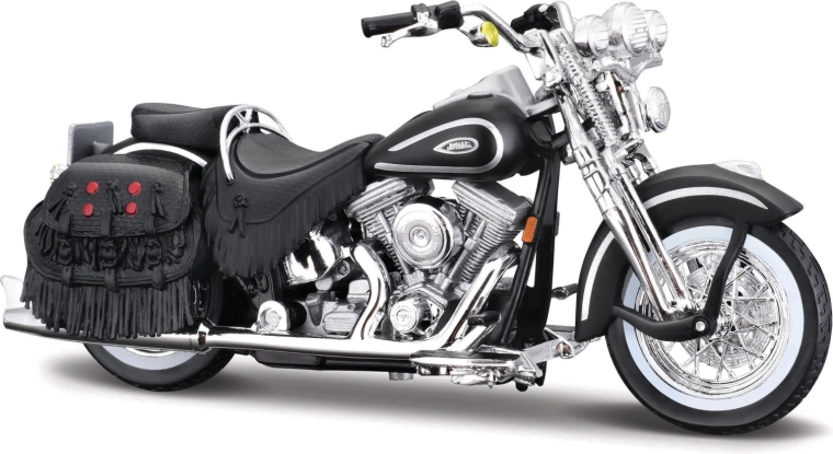 Maisto Harley-Davidson 1999 FLSTS Heritage Softail Springer černý 1:18