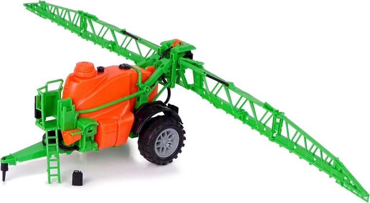 Odnímatelný postřikovač s rozkládacími rameny