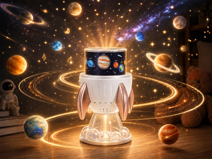 Otáčivá projekce 360° pro živější efekt
