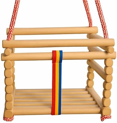 Dětská buková houpačka BABY MIX – přírodní