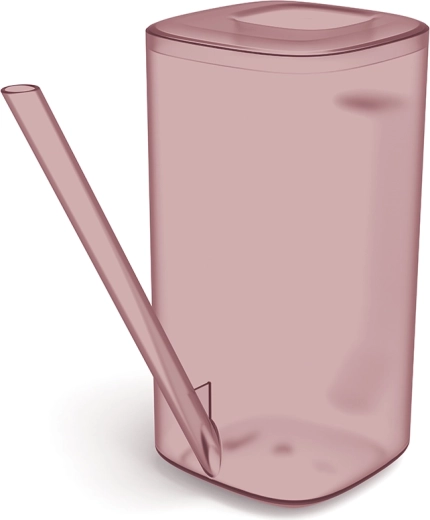 Konvička na zalévání Tubi 1,6 l transparentní marsala