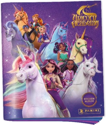 Unicorn Academy samolepkové album - 1 kus