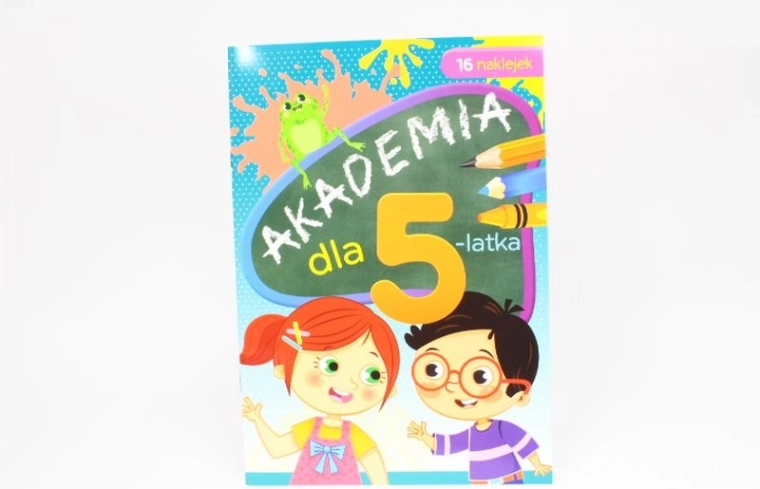 Akademie pro pětileté děti – sešit plný zábavných úkolů