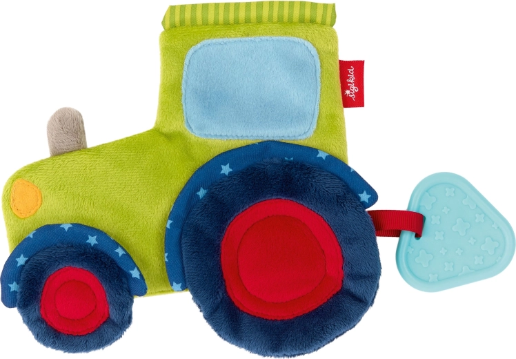 Sigikid mazlíček komforter traktor s kousátkem - 1 kus