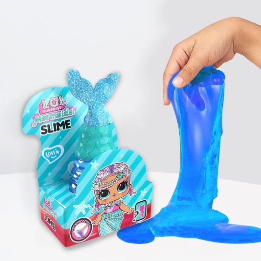 L.O.L. Surprise! třpytivý sliz mořská víla modrý 250 ml