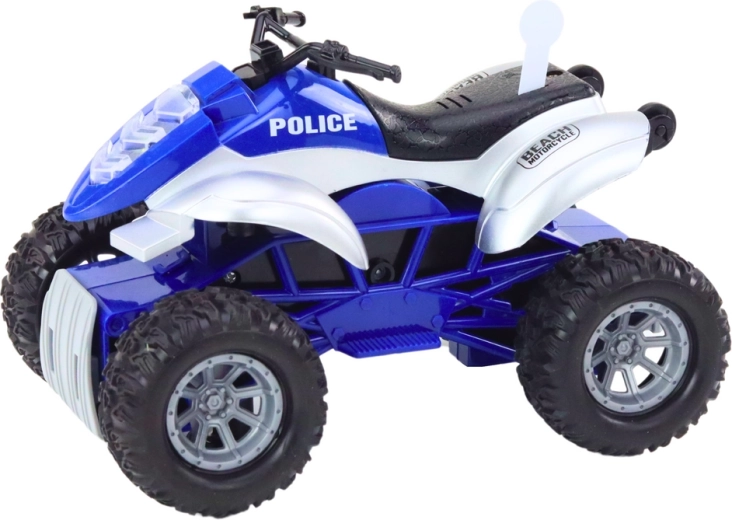 Realistická policejní čtyřkolka