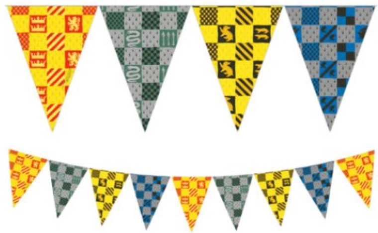 Vlajková girlanda harry potter