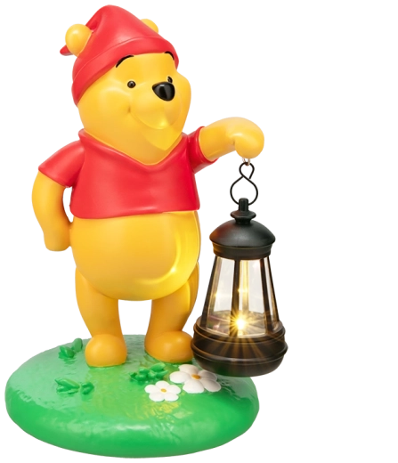 Disney Winnie the Pooh solární světlo s lucernou - 1 kus