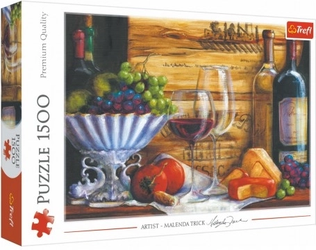 Trefl puzzle obraz na vinici 1500 dílků 85 × 58 cm