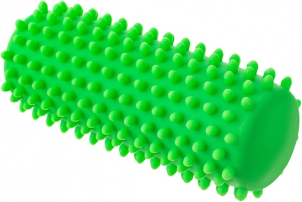 Zelený masážní válec pro relaxaci a rehabilitaci