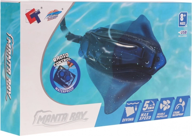 Zábavná ryba Manta Ray na dálkové ovládání