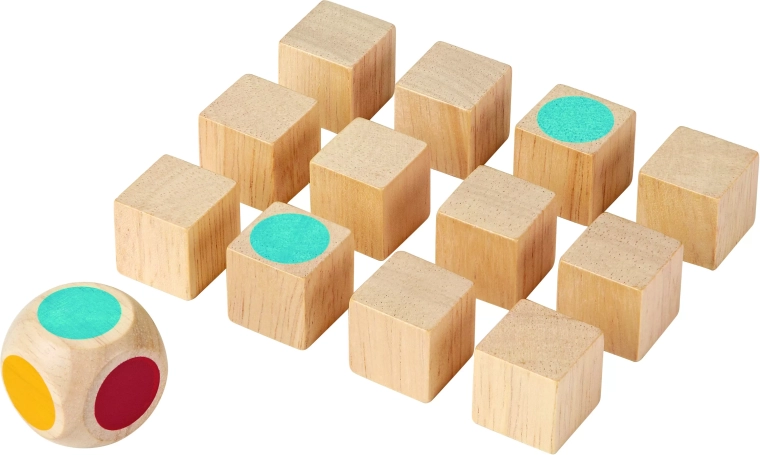 PlanToys mini pexeso v plechové krabičce