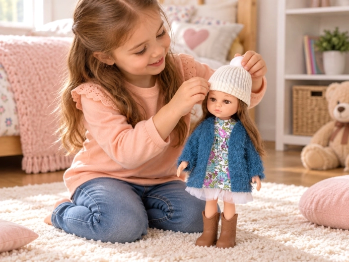 Dlouhé vlasy a odnímatelný outfit