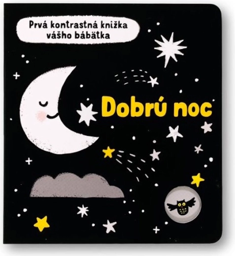Dobrou noc – první kontrastní knížka pro miminko